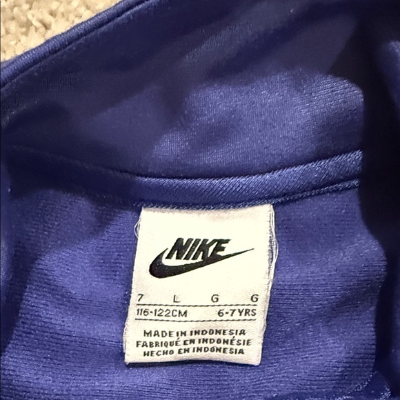 Nike Royal Blue Tracksuit with White Accents, size 7 - Picture 3 of 6